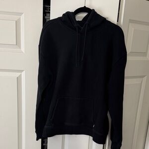 Hollister Black Cooling Hoodie - Relaxed Fit